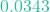 0.0343\text{ cm/\mu s}