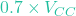 0.7 \times V_{CC}