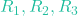 R_1, R_2, R_3