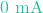 0\text{ mA}