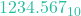 1234.567_{10}
