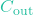 C_{\text{out}}