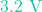 3.2\text{ V}
