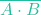 \overline{A \cdot B}