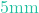 5\text{mm}