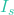 I_s