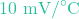 10\text{ mV/}^\circ\text{C}