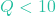 Q < 10