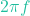 2\pi f