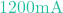 1200\text{mA}