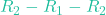 R_2 - R_1 - R_2