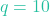 q=10