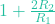 1 + \frac{2R_2}{R_1}