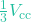 \frac{1}{3}V_{\text{cc}}