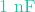 1\text{ nF}