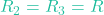 R_2 = R_3 = R