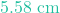 5.58\text{ cm}
