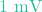 1\text{ mV}