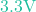 3.3\text{V}