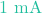 1\text{ mA}