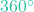 360^\circ