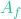 A_f