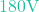 180\text{V}