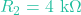 R_2 = 4\text{ k}\Omega