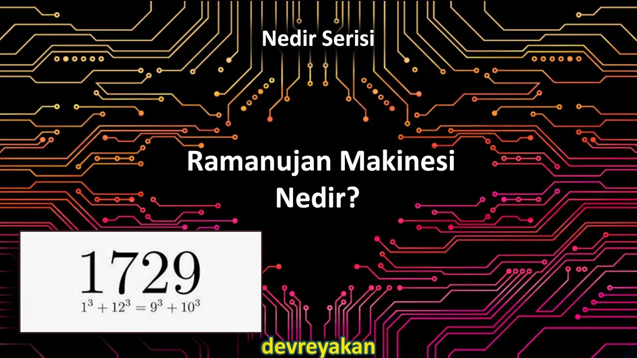 Ramanujan Makinesi Nedir? c# ile arduino kontrolü