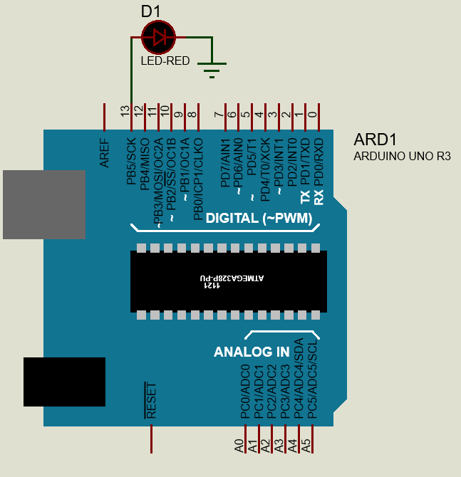 Proteus ile Arduino Simülasyonu