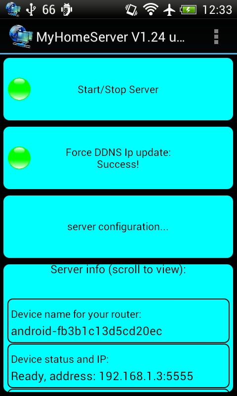 android web sunucu, Eski Telefonu, Android Web Sunucu ‘ya Dönüştürmek