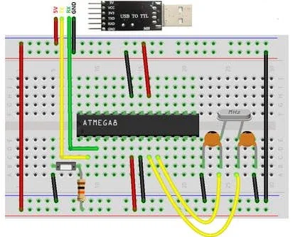 Arduino ile Atmel Mikroişlemcisi Programlama | Atmega328P ve Atmega8 arduino ile atmega328p programlama,atmega328p programlayıcı,arduino ile atmega8 programlama,arduino ile atmel programlama,arduino uno ile atmega328p programlama