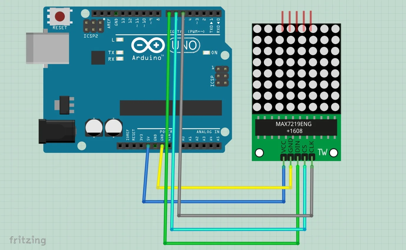 mBlock ile Arduino! Dot Matrix Modül Kullanımı mblock dot matrix,dot matrix kullanımı,arduino dot matrix kullanımı,arduino max7219 dot matrix kullanımı,arduino 8x8 led matrix kullanımı