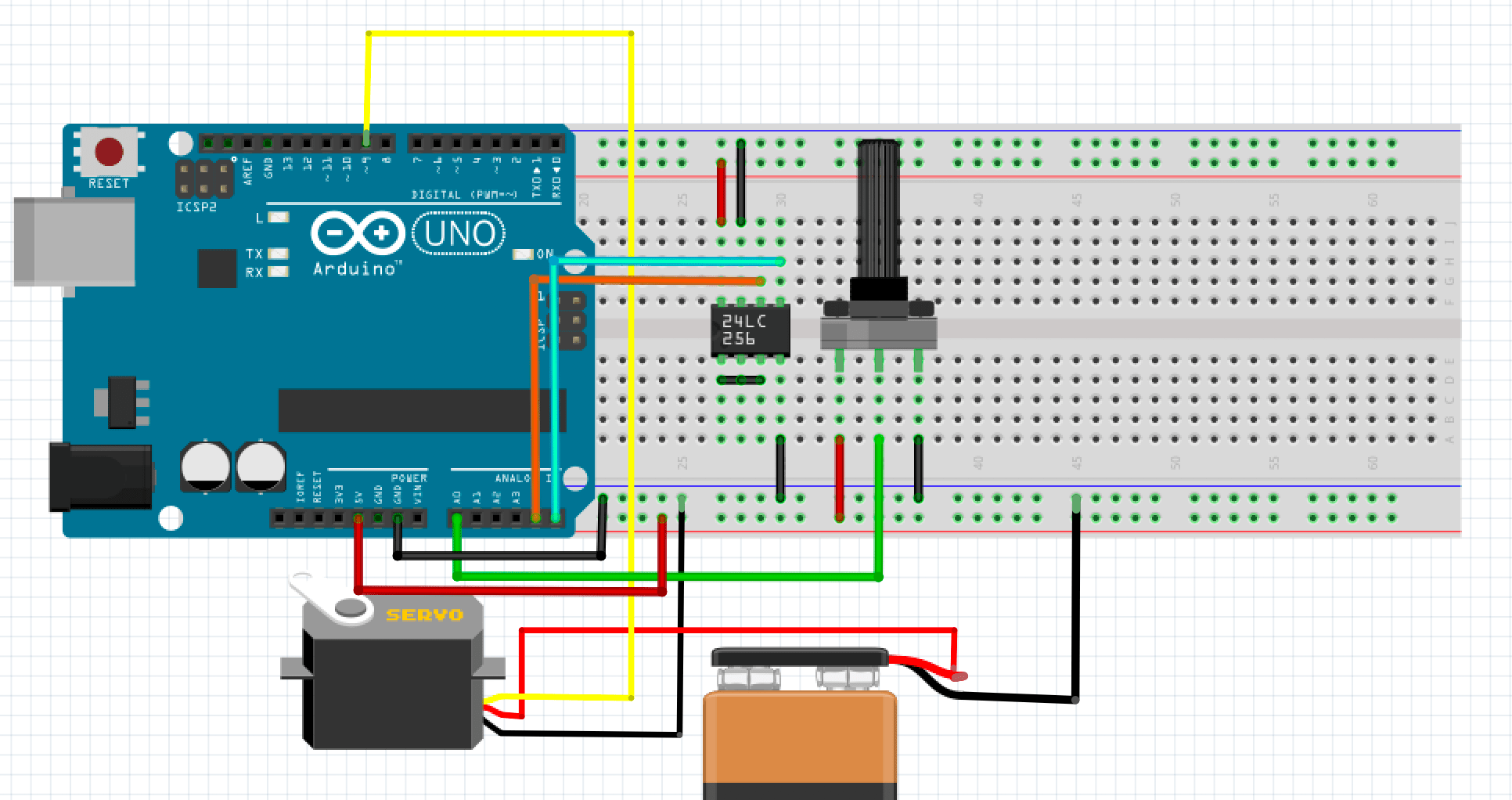 Arduino Dahili ve Harici EEPROM Veri İşlemleri arduino dahili eeprom kullanımı,arduino harici eeprom kullanımı,arduino harici eprom,arduino harici eeprom