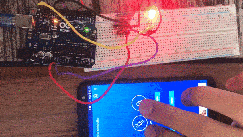 mblock bluetooth, mBlock ile Arduino! HC05 Bluetooth ile Led Yak