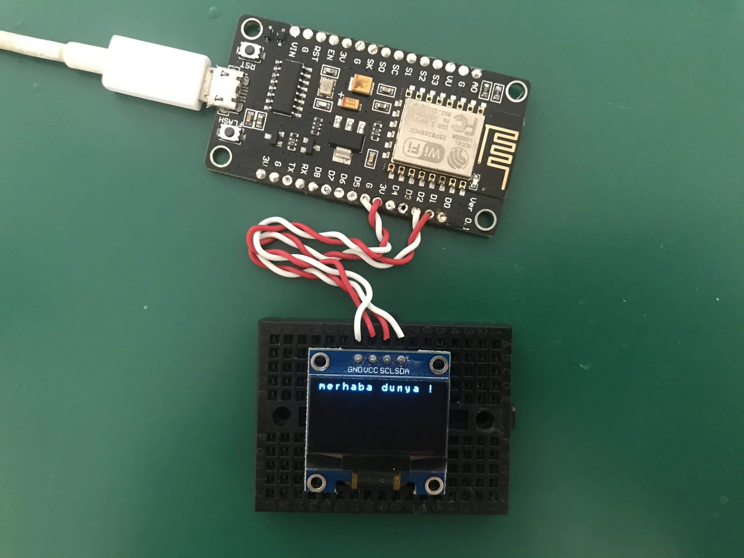 NodeMCU ESP8266 ile WiFi Üzerinden OLED Mesaj Uygulaması nodemcu esp8266,oled mesaj NodeMCU ESP8266 ile WiFi Üzerinden OLED Mesaj Uygulaması nodemcu esp8266,oled mesaj