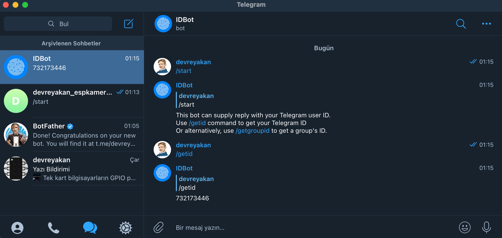 ESP32 CAM ile Telegramdan Fotoğraf Gönderme esp32 cam kullanımı,esp32 cam telegram,nodemcu telegram bot,nodemcu telegram send message ESP32 CAM ile Telegramdan Fotoğraf Gönderme esp32 cam kullanımı,esp32 cam telegram,nodemcu telegram bot,nodemcu telegram send message