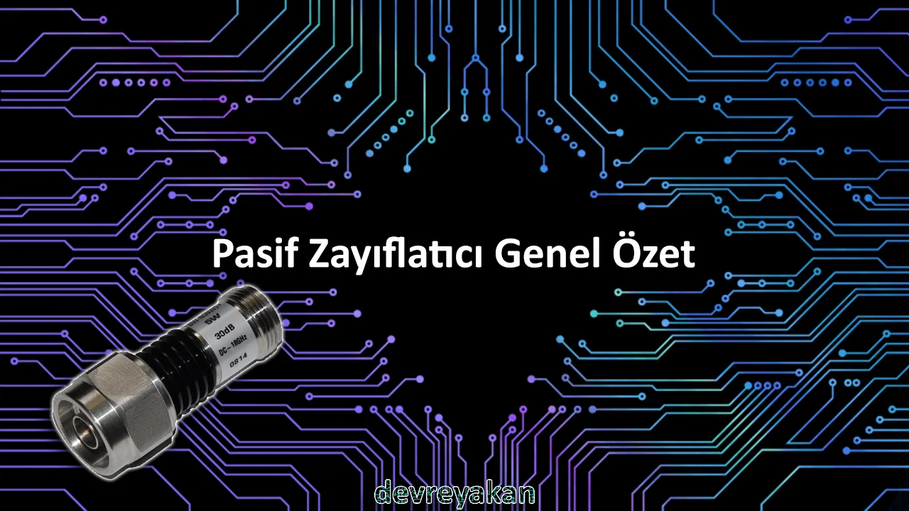 Pasif Zayıflatıcı Genel Özet pasif zayıflatıcı