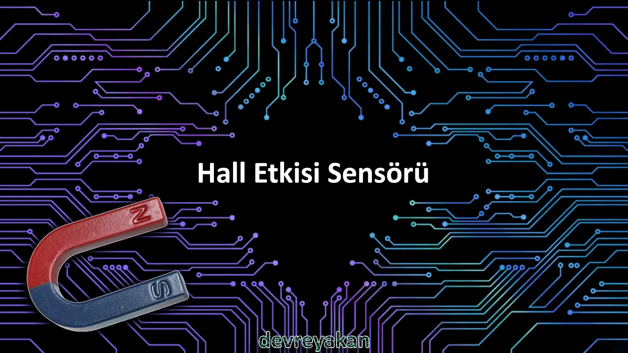 Hall Etkisi Sensörü Devre parça eleman şema nasıl yapılır şemalar