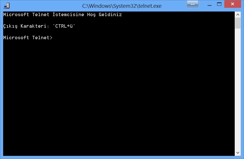 Telnet İstemcisi