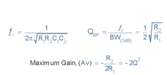 Aktif Bant Geçiren Filtre / Active Band Pass Filter Aktif Bant Geçiren Filtre,aktif bant geçiren filtre devresi,aktif bant