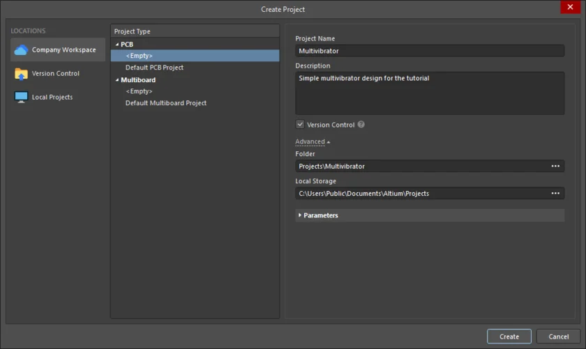 Altium Designer şematik devre tasarımı