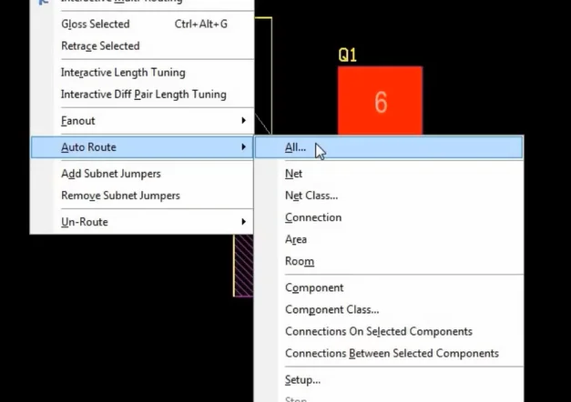 Altium Designer'da PCB Tasarımında Yolların Çizimi (Routing) PCB Tasarımında Yolların Çizimi Altium Designer'da PCB Tasarımında Yolların Çizimi (Routing) PCB Tasarımında Yolların Çizimi