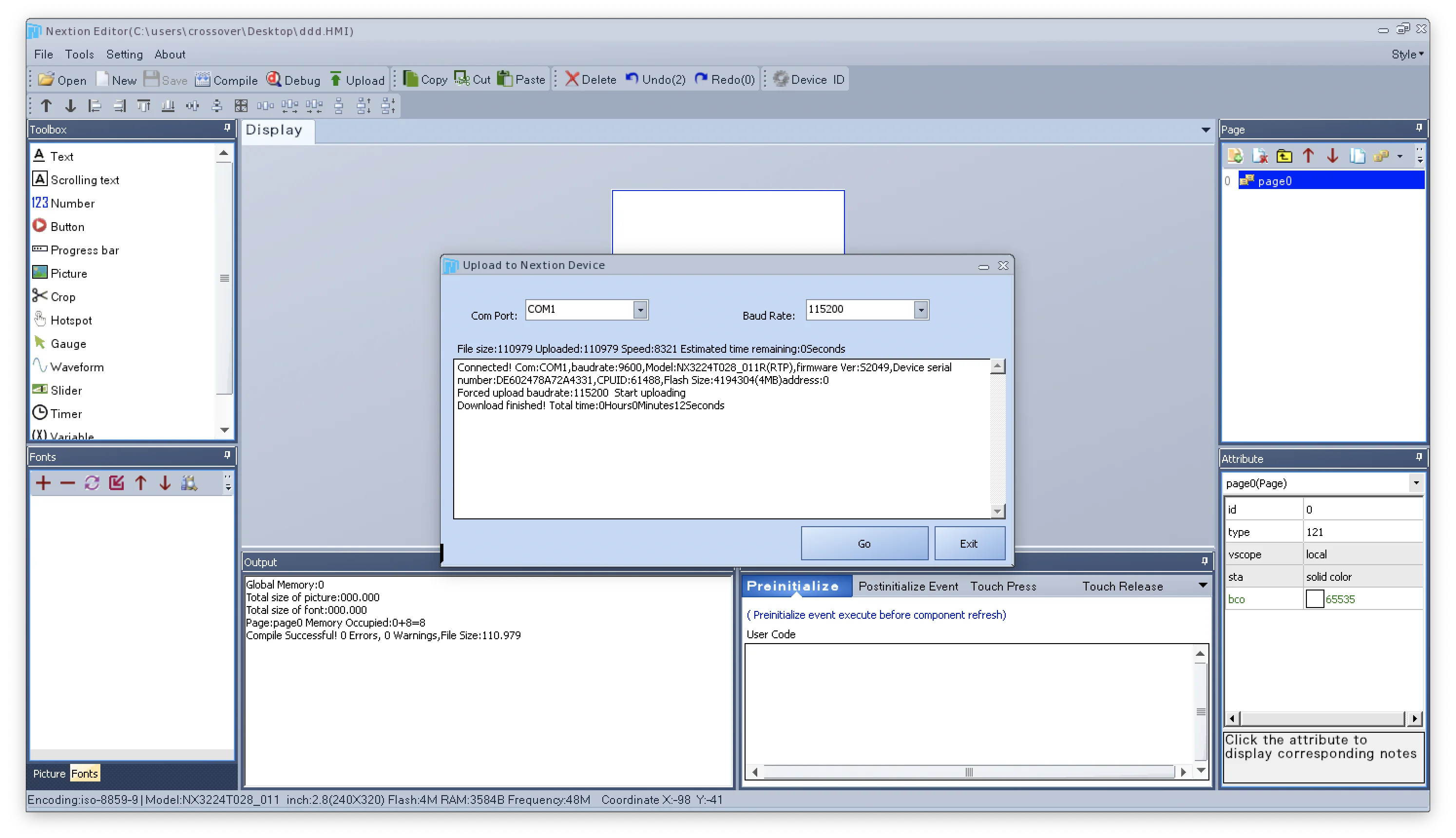 Nextion Editörü MacOS ve Linux'ta Kullanmak nextion editor,macos,linux