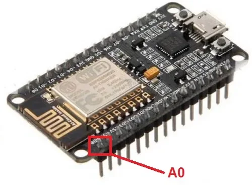ESP8266 ADC Kullanımı ve Arduino IDE, MicroPython, Lua esp8266 adc NodeMCU V3 Analog Giriş A0