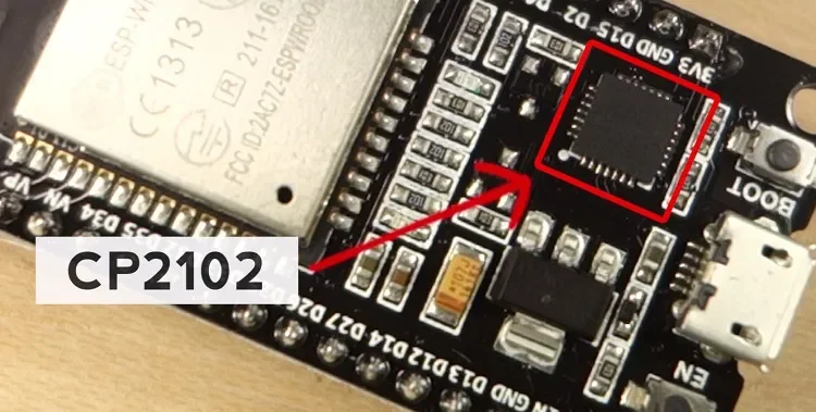 MicroPython Firmware'i esptool.py ile Flashlama esptool USB-to-UART Entegre Kontrolü