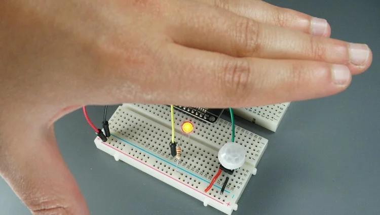MicroPython Kesme Konsol Çıktısı