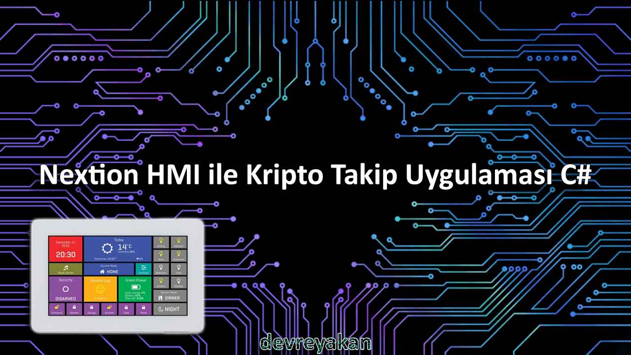 Nextion HMI Kripto Takip Uygulaması C#