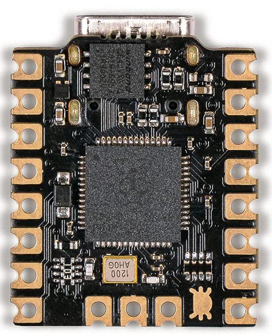 Pimoroni Tiny 2040 RGB LED Yakın Plan